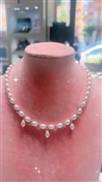 Collar Rue des Mille Mujer in Perlas GR-034 M4 RH